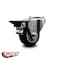 Service Caster 3'' Maroon Poly Wheel Swivel Bolt Hole Caster with Posi Lock Brake SCC-BH20S314-PPUB-MRN-PLB - alternate 5